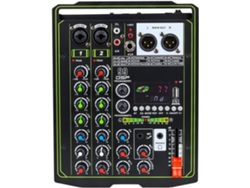 Mezclador De Audio Profesional Para Dj De 4 Canales, Compacto, 99 Dsp, Consola De Grabación Digital, Teléfono