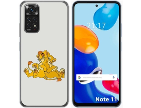 Carcasa Xiaomi Redmi Note 11 TUMUNDOSMARTPHONE Dibujos Leones Multicolor
