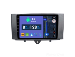 Coche Radio Android Auto Autoradio 8GB RAM 128G ROM CarPlay Navegación GPS Pantalla Táctil RoverOne para Mercedes Benz Smart Fortwo 2 2011 - 2015 