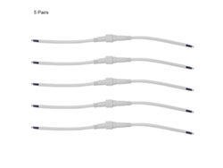 Yhl-5 Pares Conector Led 2 Pines Impermeable Ip68 Accesorios Para Luces De Tira 22awg Dc0‑24v