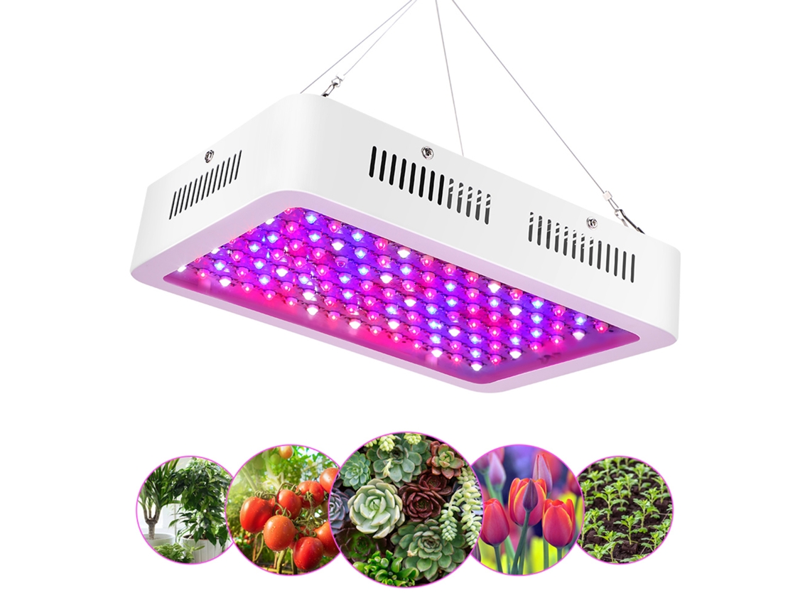 Lámpara LED de espectro completo para el cultivo de plantas con dos interruptores