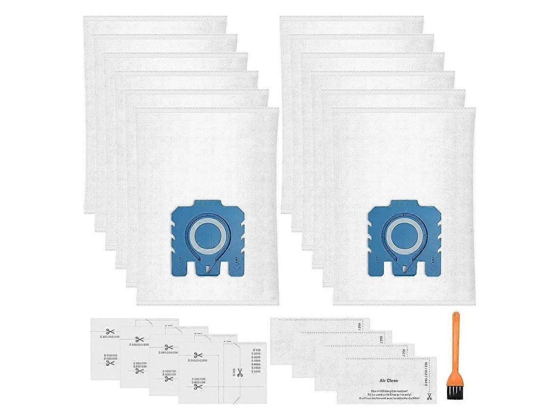 12 Pcs Vacuum Cleaner Bags For 3d Gn Dust Bags C1 C2 C3 S2 S5 S8 S600 S800 Vacuum Cleaner