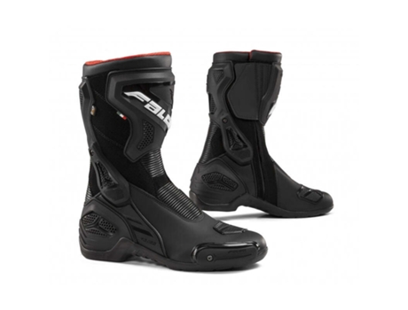 Botas para Moto de piste FALCO (Hombre - Negro - 44)