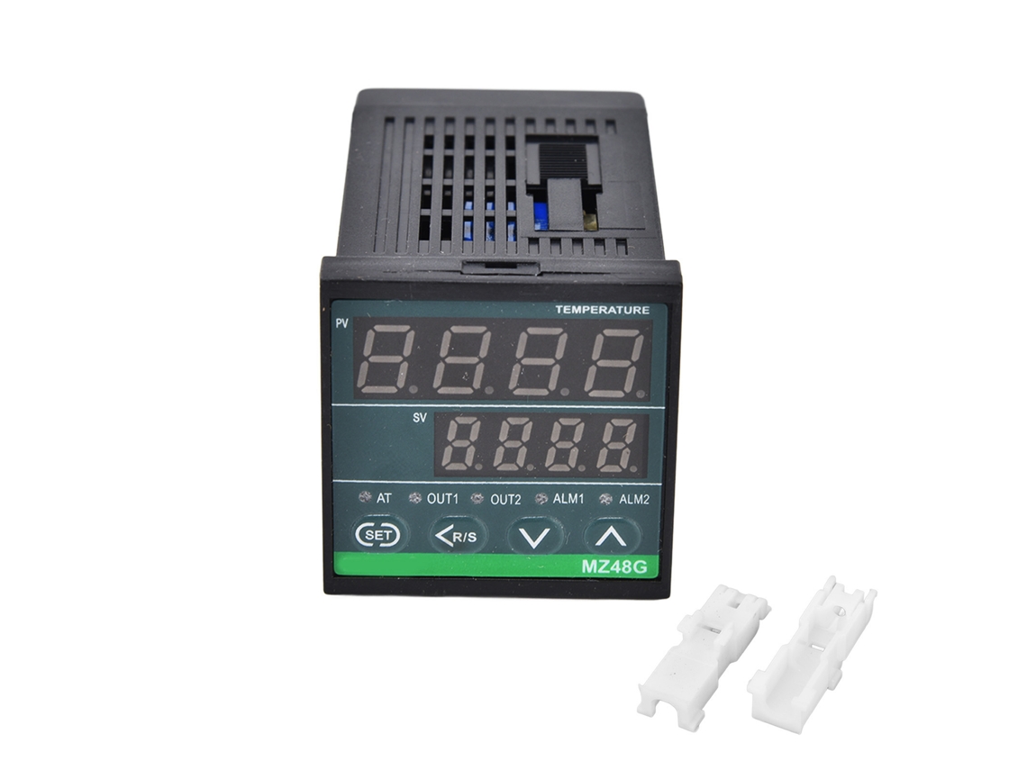 Termostato Regulador De Temperatura Digital, Relé Ssr, 2 Salidas, Controlador Pid Mz48g, 220 V