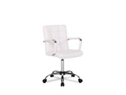 Silla de oficina con asiento color Blanco Modelo Isabella FURNITURE STYLE