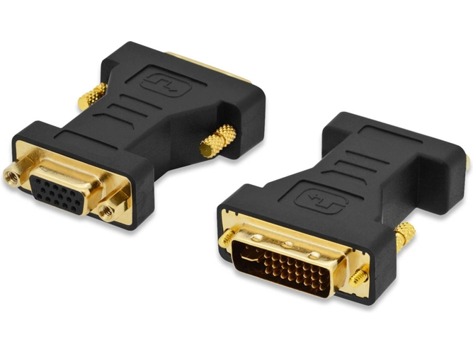 Cable Adaptador EDNET DVI-I para VGA Negro