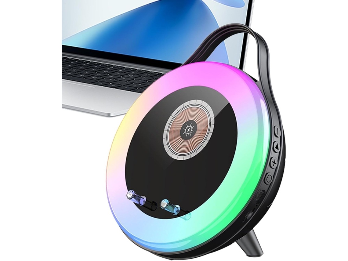 Altavoz inalámbrico con sensor de carga compatible con la carga de teléfonos móviles SFUSHOS