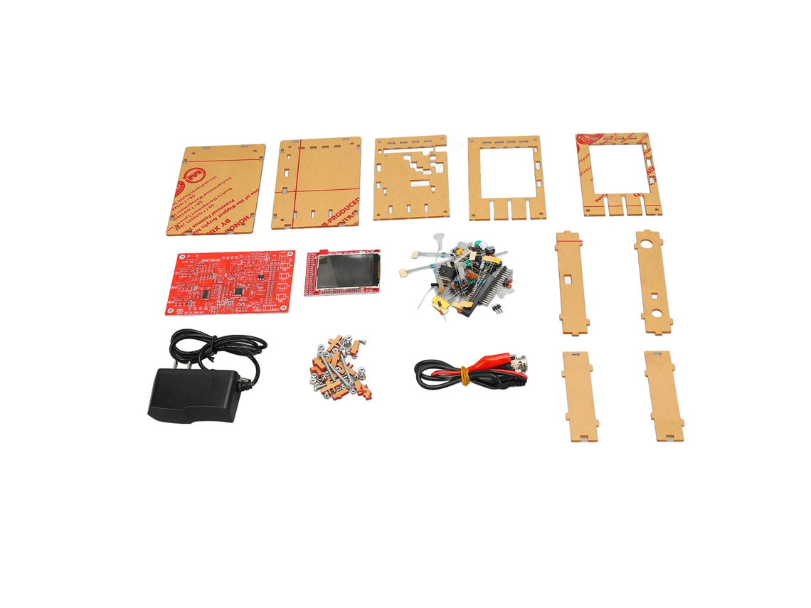Veloriskku-kit De Osciloscópio Digital Portátil De Bolso Peças Para Iniciantes Conjunto De Aprendizagem Eletrônica