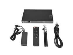 Miniproyector portátil inteligente con resolución HD de 1080p y conectividad HDMI/USB