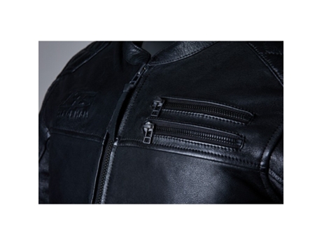 Chaqueta de Hombre para Motociclismo RST Cuero Ce Piel Negro (50)