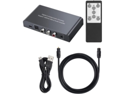 Adaptador Digital Coaxial Toslink Con Convertidor De Audio Ir