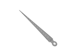 Calibrador Cónico De Acero Inoxidable Para Inspección De Soldaduras Y Medición De Agujeros De 1 A 15 Mm.