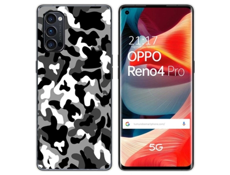 Carcasa Oppo Reno 4 Pro 5G TUMUNDOSMARTPHONE Dibujos Multicolor