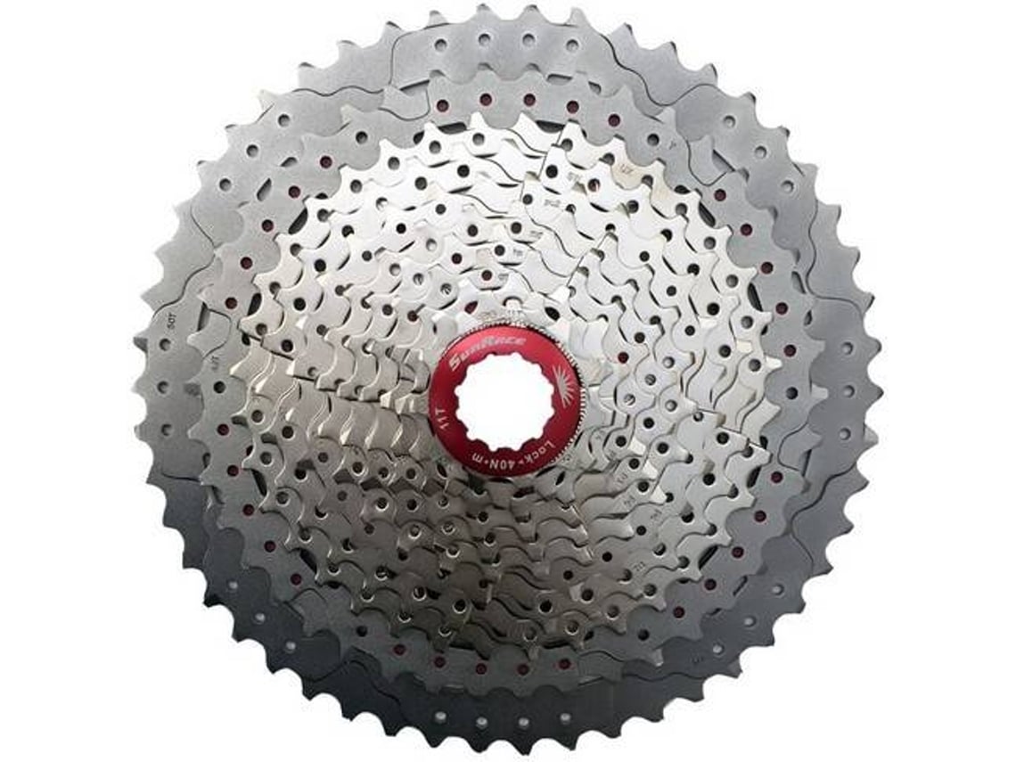 Casete SUNRACE Mx80 11V. 11-50 Plata Adap Shiman