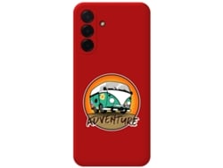 Funda Roja Diseño Adventure Para Samsung Galaxy A36 5g Tumundosmartphone Silicona Líquida Rojo