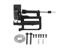 Módulo De Freno De Mano De Aleación De Aluminio Rc Ar311025 Para Coches Arrma De Las Series 1/7 Y 1/8, Color Negro.