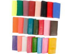 Kit de arcilla polimérica de colores para proyectos creativos para adolescentes.