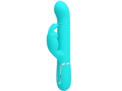 Pretty Love - Vibrador Coale Rabbit Perlas Verde Agua Pretty Love Flirtation