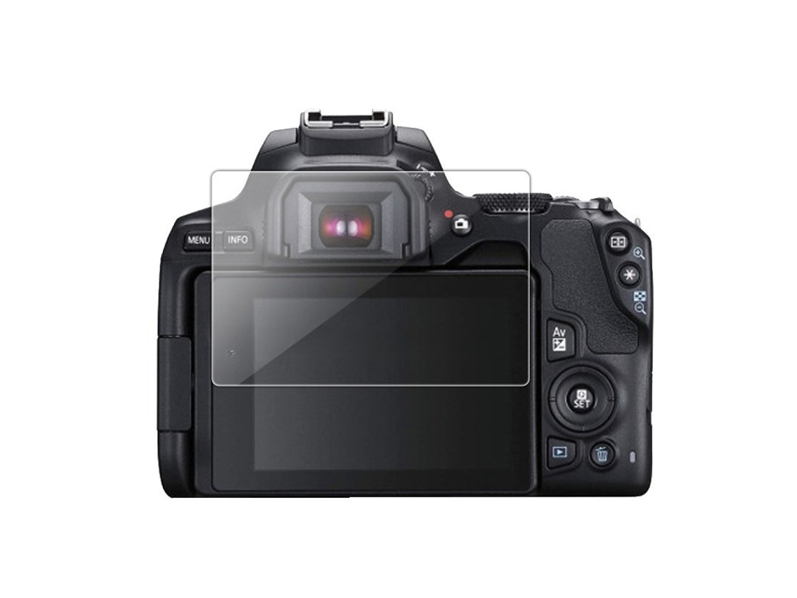 Juego de 5 protectores de pantalla de vidrio templado antirroturas con arco para Canon SX60HS DIGITALLAB