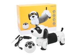 Brinquedo Cachorro Robô Com Controle Remoto Dançante Programável Presente Para Crianças