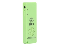 Reproductor De Música Walkman Mp3 Pequeño Y Portátil Sonido Sin Pérdidas 64gb Verde Para Estudiantes