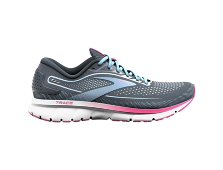 Zapatillas de Mujer para Running BROOKS Trace Ebony Lilac Multicolor (40.5)