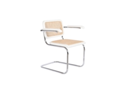 Silla Olmo Ratán Blanco 65,5x62x79cm