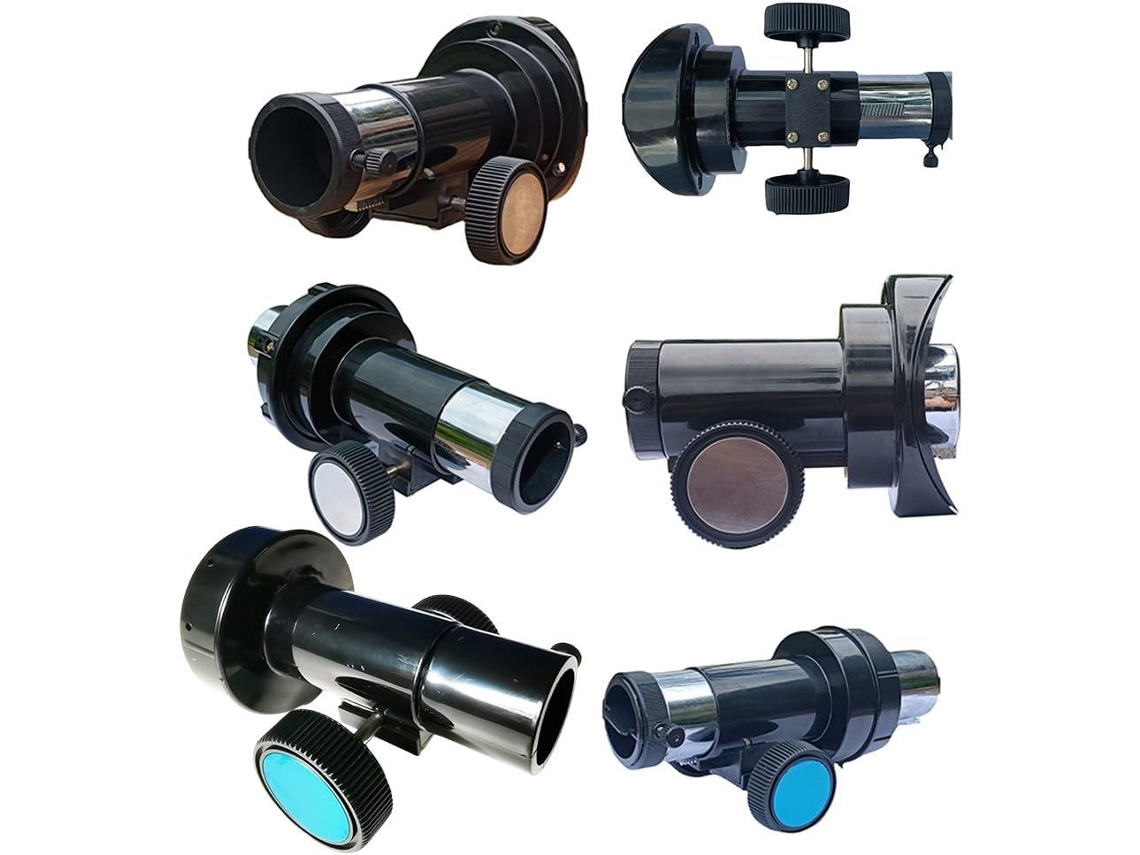 Telescopio Con Engranajes De Eje De Acero E Interfaz Para Ocular De 3,2 Cm.