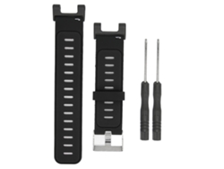 Rebe-cinturón De Reloj De Silicona Deportivo Amazfit T-rex Pro Negro Gris Oscuro