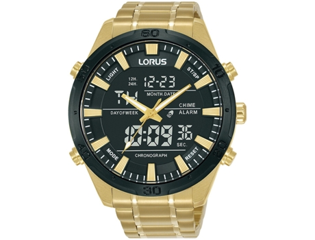 Reloj para Hombre Oro Acero Inoxidable Sport Chrono Rw646Ax9 LORUS
