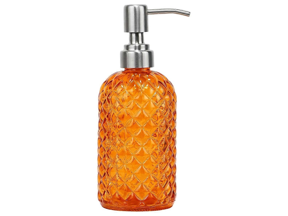 Dispensador de jabón líquido rellenable de vidrio Rosewell de 350 ml para cocina y baño