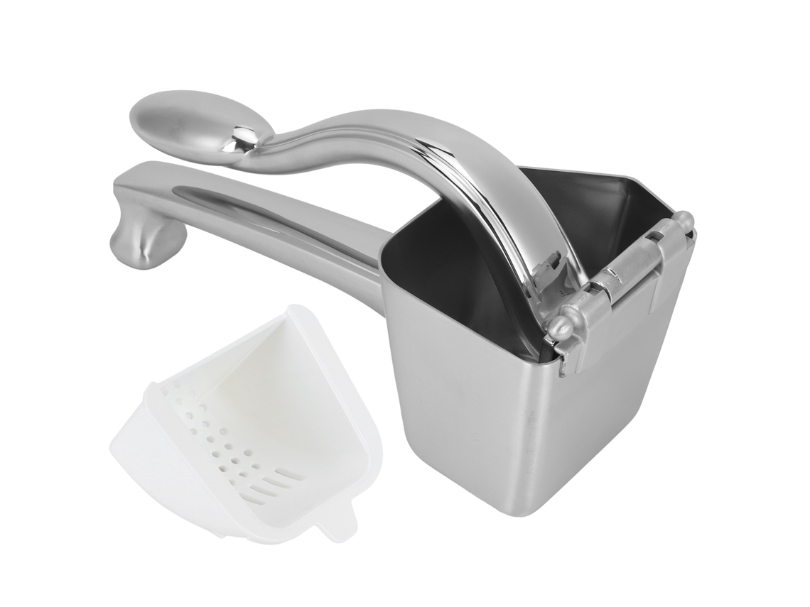 Exprimidor manual de zumo de naranja y limón de acero inoxidable 304, herramienta de cocina