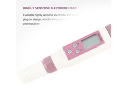 Caneta De Detecção De Qualidade Da Água Smart 7 Em 1 Bluetooth Ph Tds Ec Orp Sg Salinidade Temperatura