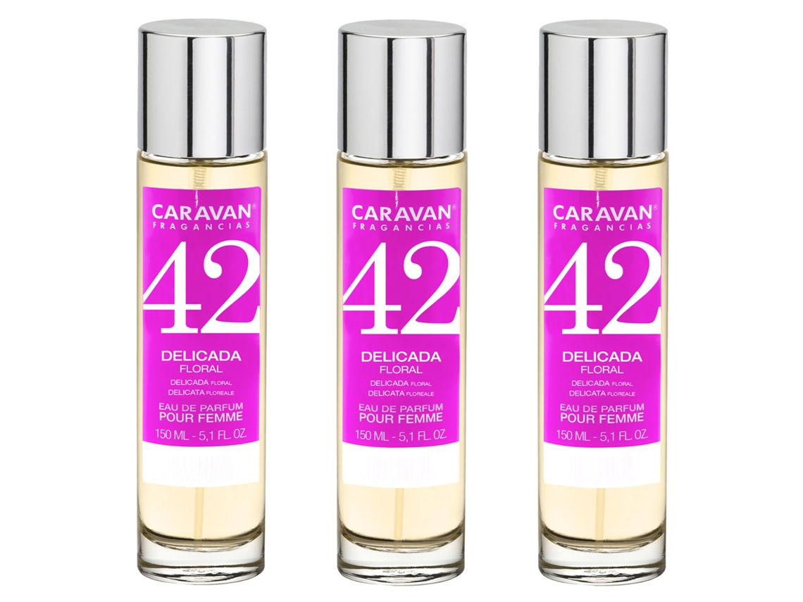 3x CARAVAN Perfume de Hombre Nº42 - 150ml