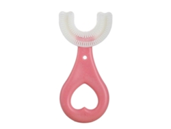 Escova De Dentes Em Formato De U Com Cabeça De Silicone Macio Para Limpeza Oral 360°.