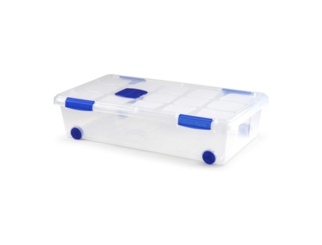 Caja de Almacenamiento PLUS OFFICE 30L Transparente