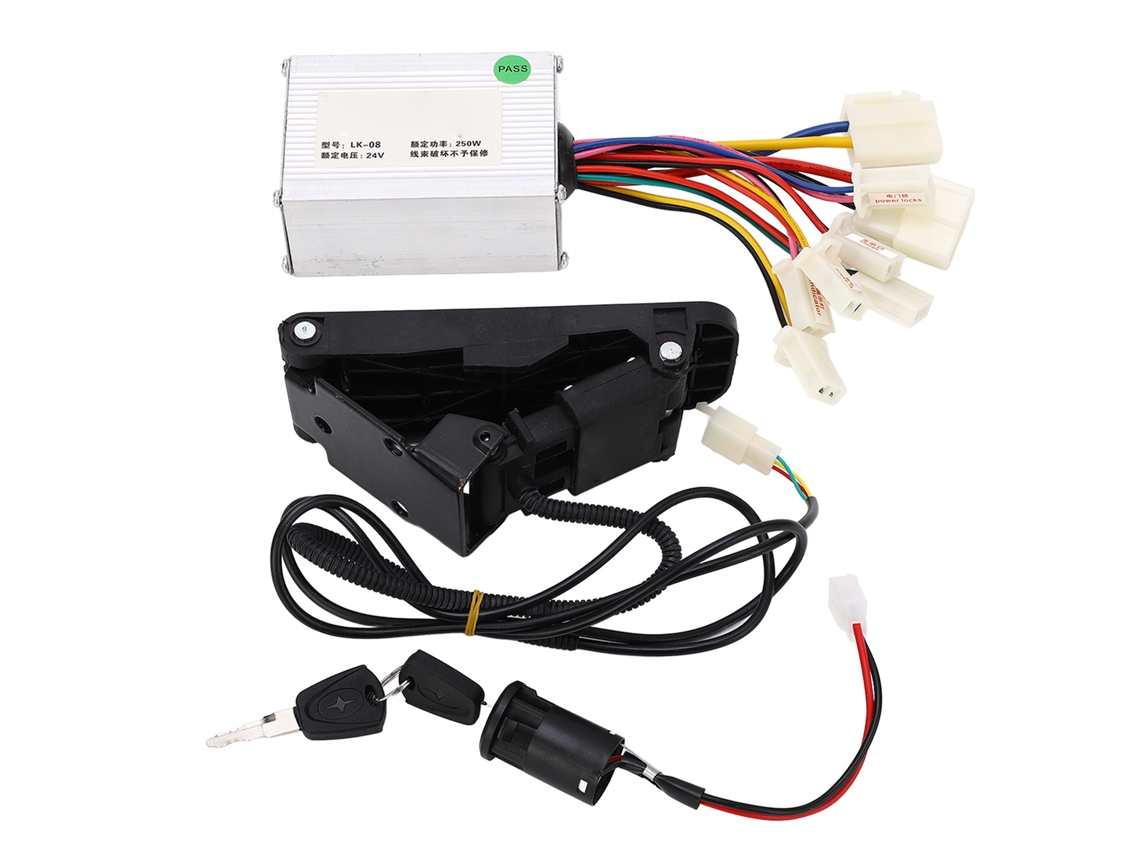 2026-kit De Conversión Para Triciclo Eléctrico 24v 250w Con Controlador Brush Y Acelerador De Pedal Para Bicicleta Eléctrica
