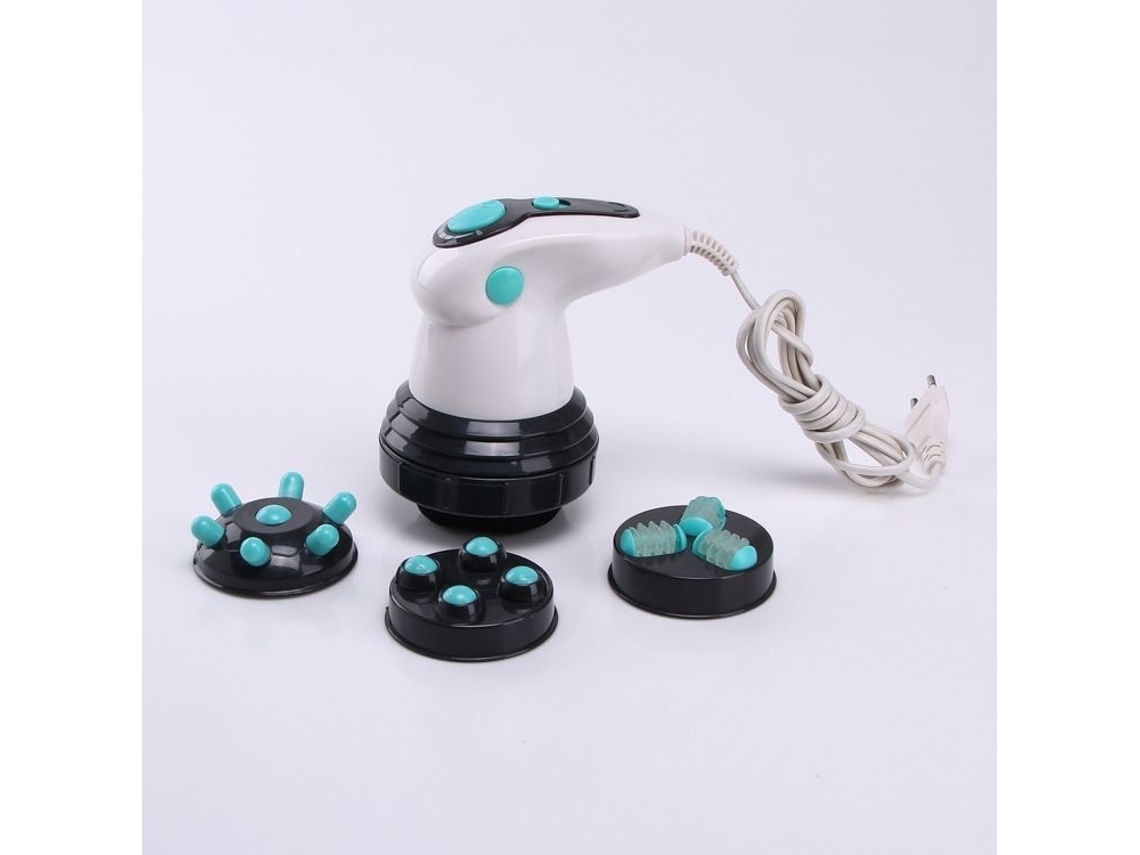 Portátil - Masajeador Portátil Para Eliminar Grasa Con Forma De Delfín, Herramienta De Masaje Eléctrica, Dispositivo Gua Sha - Azul, Estánda