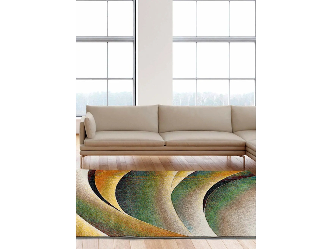 Alfombra Interior Moderno - Atticgo - Libet Verde 160x230 Cm