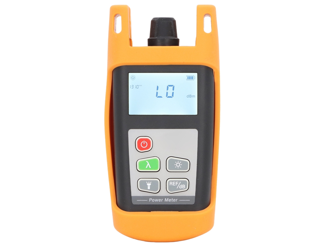 Medidor De Potencia De Fibra Óptica Profesional De Alta Precisión -70 A +6 Dbm Mini Comprobador De Atenuación
