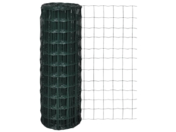 Valla de acero verde de 10 x 1,5 m, DKD HOME DECOR