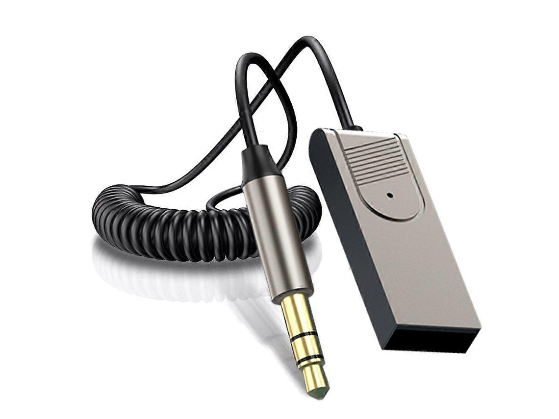 Receptor auxiliar Bluetooth 5.4 para coche, adaptador convertidor Bluetooth, actualización de audio antiguo, receptor Bluetooth inalámbrico Rosewell
