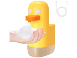 Dispensador Automático De Jabón Con Espuma, Recargable, Ipx4, Diseño De Patito Para Bebés.