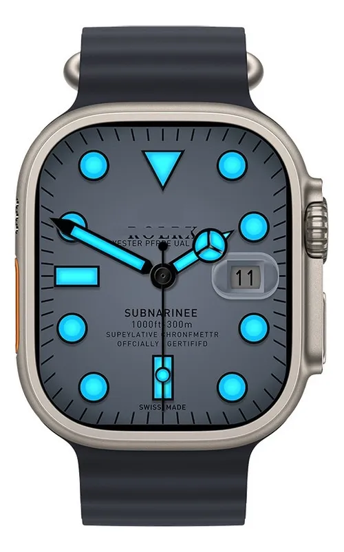 Reloj inteligente Vayotoy Hk8 Pro Max con pantalla AMOLED ultra