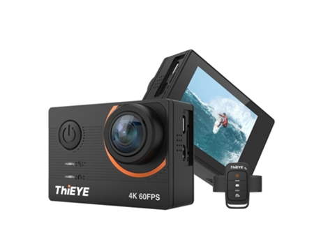 Action Cam SLOWMOOSE T5 Pro-Real Ultra HD Wi-Fi con Control Remoto (4K 60Fps)