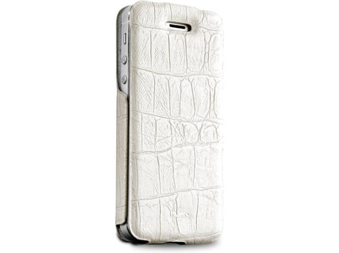 Funda iPhone 5 PURO IPC5CROCOWHI Blanco