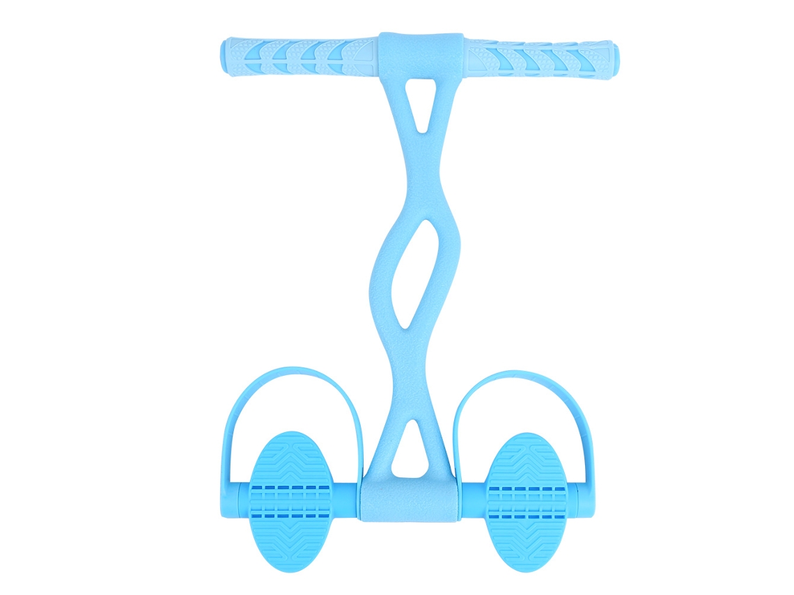 Ejercitador de fitness con cinturón de resistencia multifuncional para pedaleo, abdominales y yoga