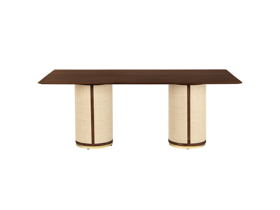 Mesa Comedor Mango Fibra Natural 200x100x76cm