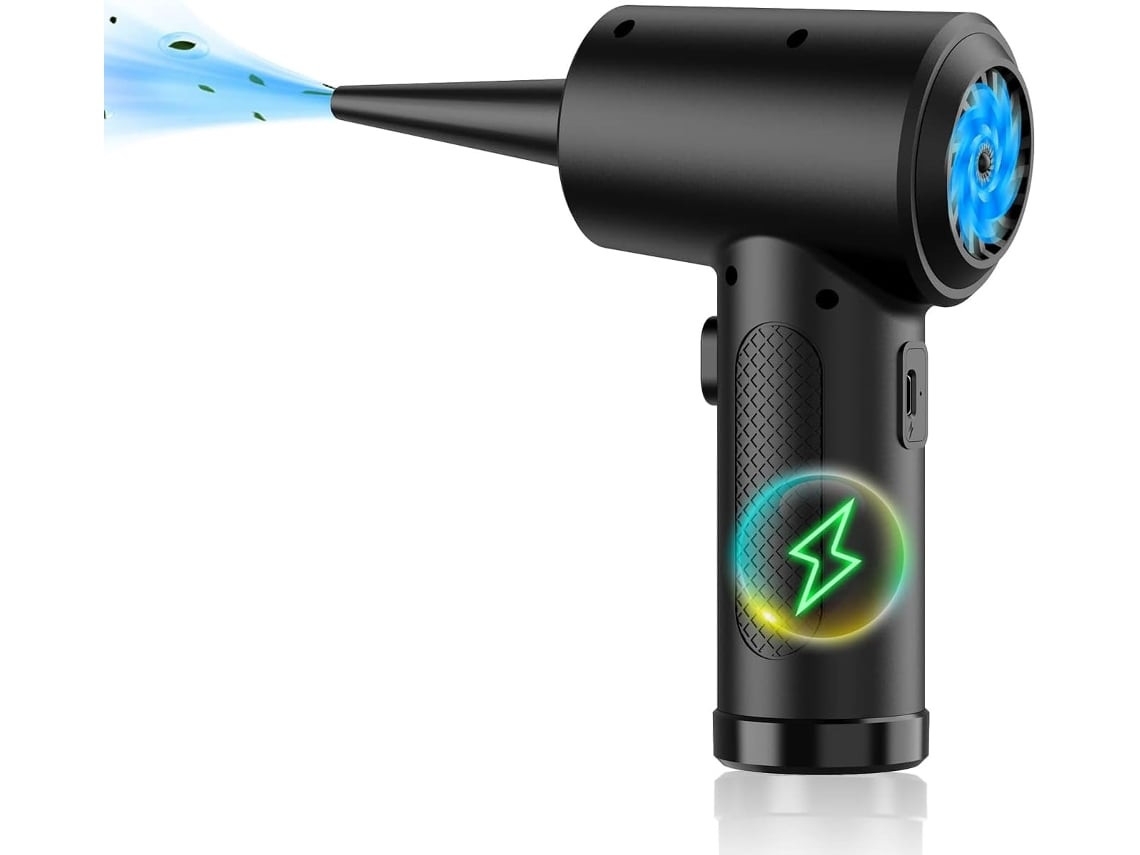 Limpiador de aire comprimido Orysin, soplador de aire eléctrico inalámbrico recargable de alta potencia para PC y teclado