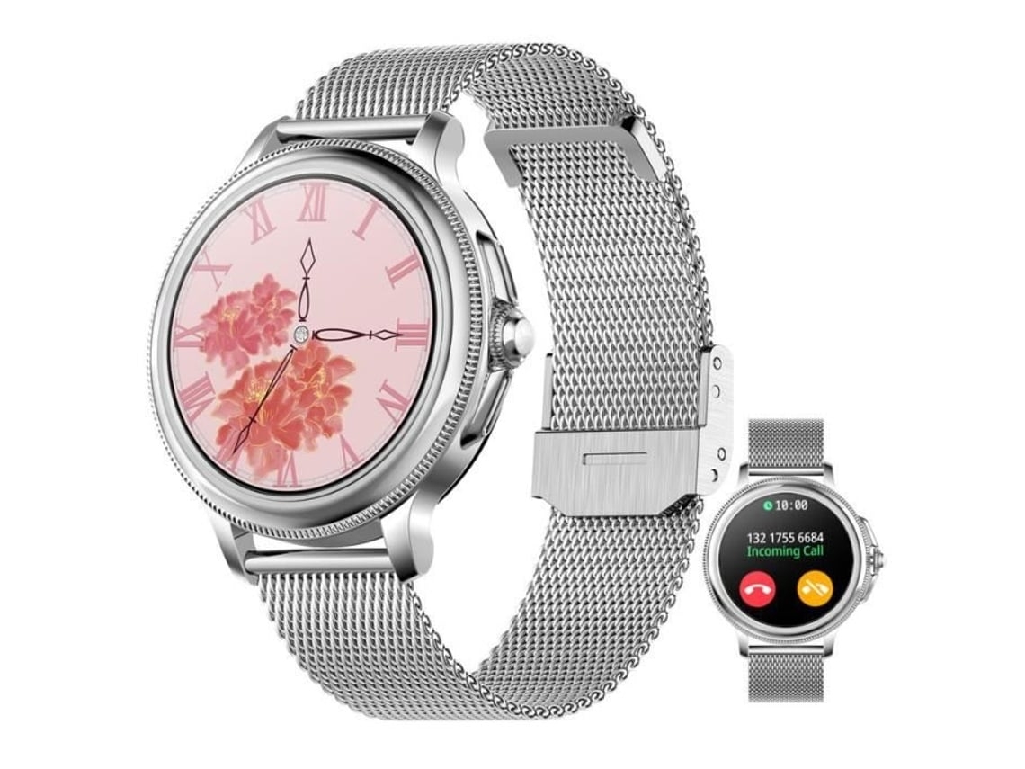 Smartwatch CF96 1.2 Bluetooth Llamada IP67 Plata YuySan